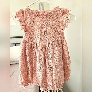 Pink Lace Dress